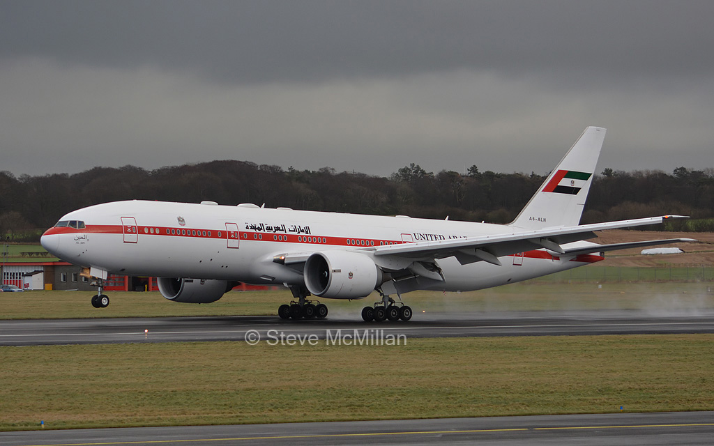 Abu Dhabi Amiri Flight B777 A6ALN Sultan Boeing 7772ANER… Flickr