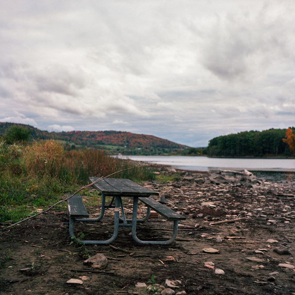 Cowanesque Lake Rolleicord Ektar100 e1wood Flickr