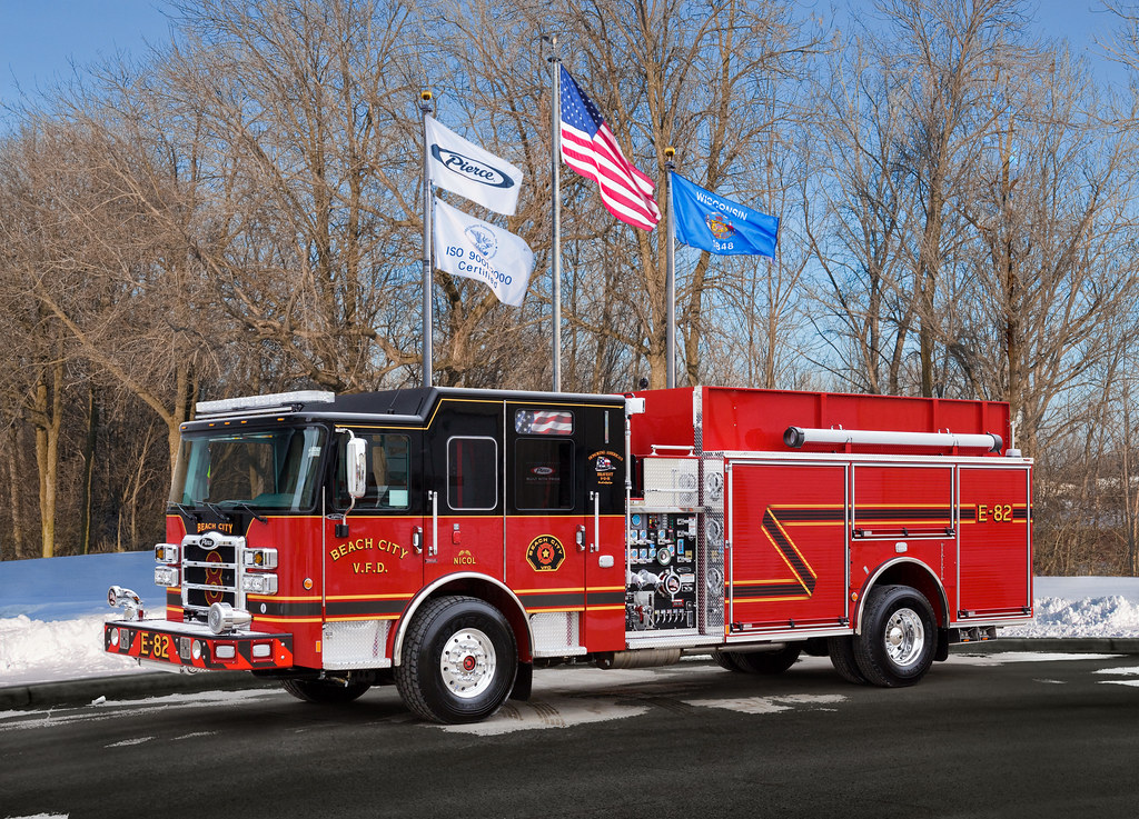 Pierce Beach City Volunteer Fire Dept, TX 30224 Pierce MFG Flickr