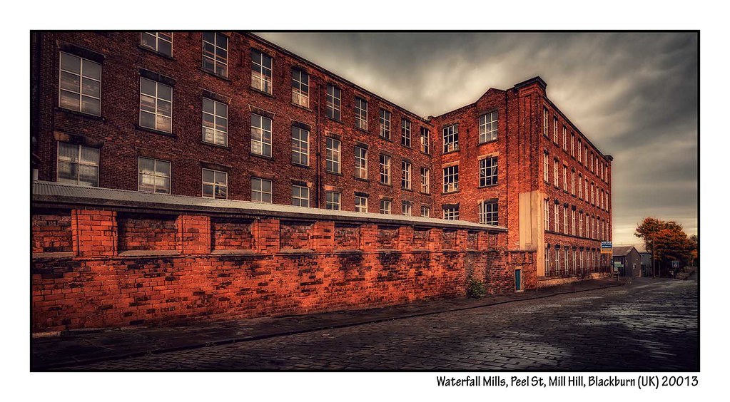 Waterfall Mills, Peel St, Mill Hill, Blackburn (UK) 2013 Flickr