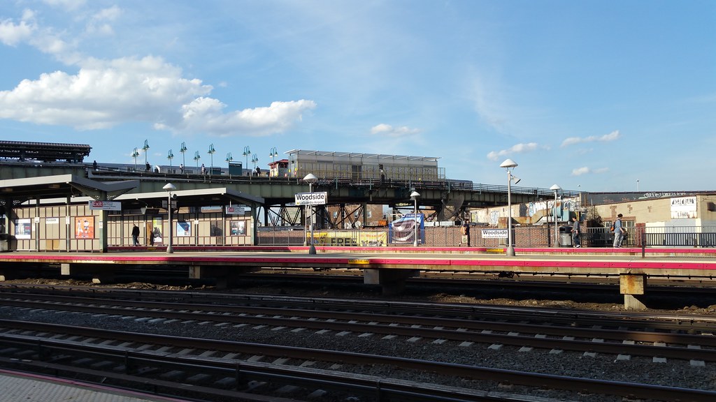 Woodside, Queens LIRR station Andrew Levin Flickr