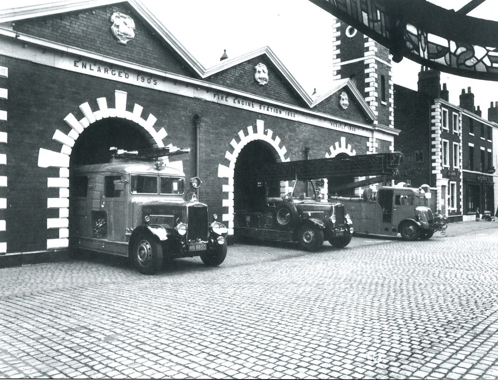 PRESTON FIRE STATION DEMOLISHED IN THE 60s Scanned PETER CHOWNS Flickr