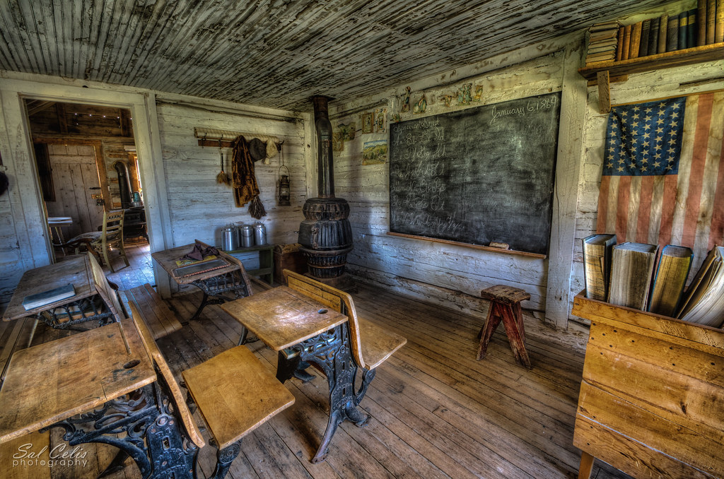 Old Schoolhouse This old schoolhouse was used in Nevada Ci… Flickr