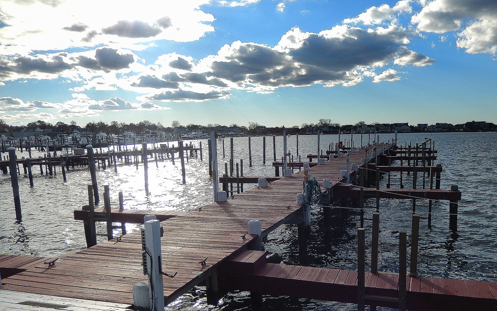 The Shrewsbury River at Monmouth Beach New Jersey Randall Parker Sr Flickr