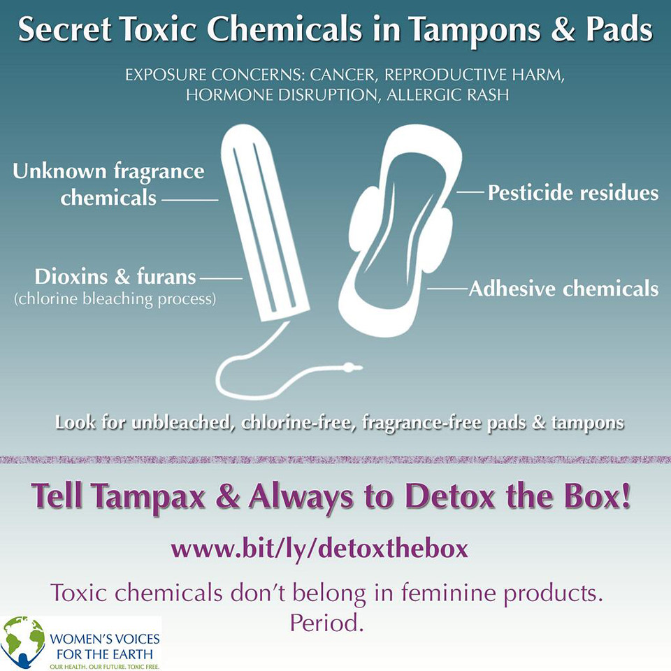 Secret Toxic Chemicals in Feminine Products Toxic chemical… Flickr