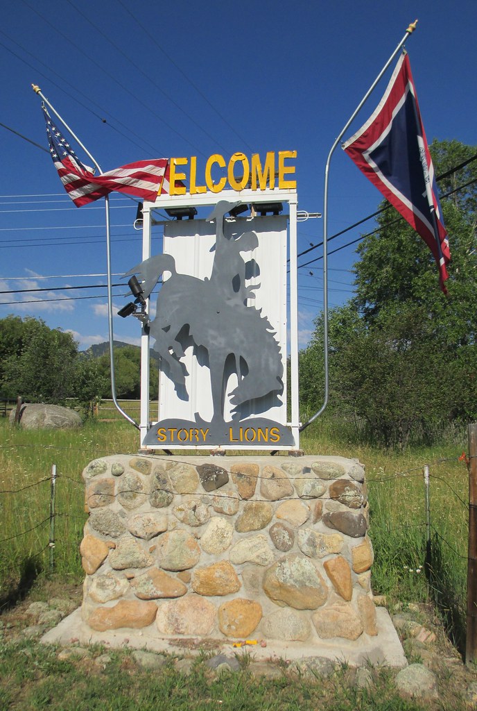 to Story Sign (Story, Wyoming) Story is located in… Flickr