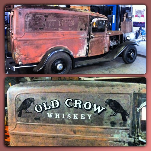 Old Crow Speed Shop... Before and after of Bobby Green's o… Flickr