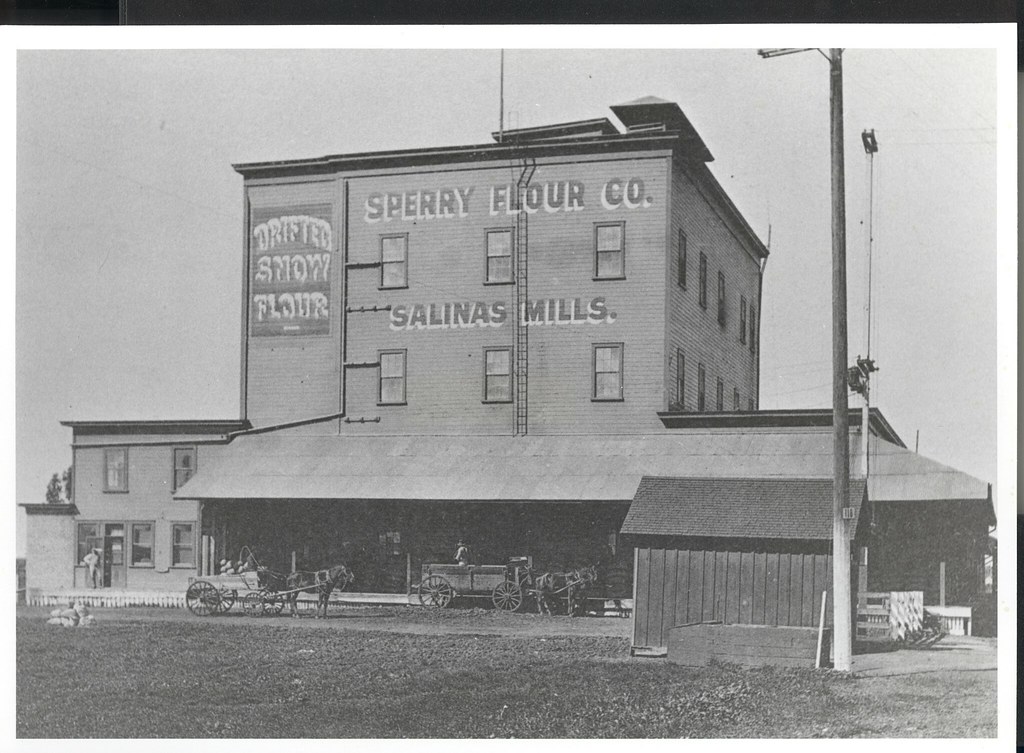 Sperry Flour Mill, Salinas, California, PH83, ©1906 Salina… Flickr