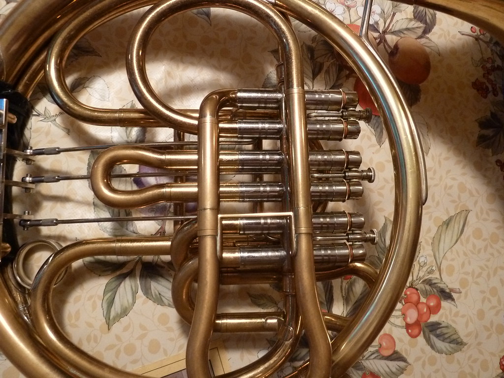 Vienna horn For each of the three extra tubing length ther… Flickr
