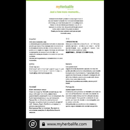 Herbalife official website today.... To Order visit www.go… Flickr