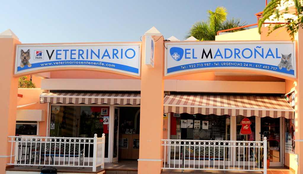 fachada nuevo cartel Centro Veterinario El Madroñal Flickr