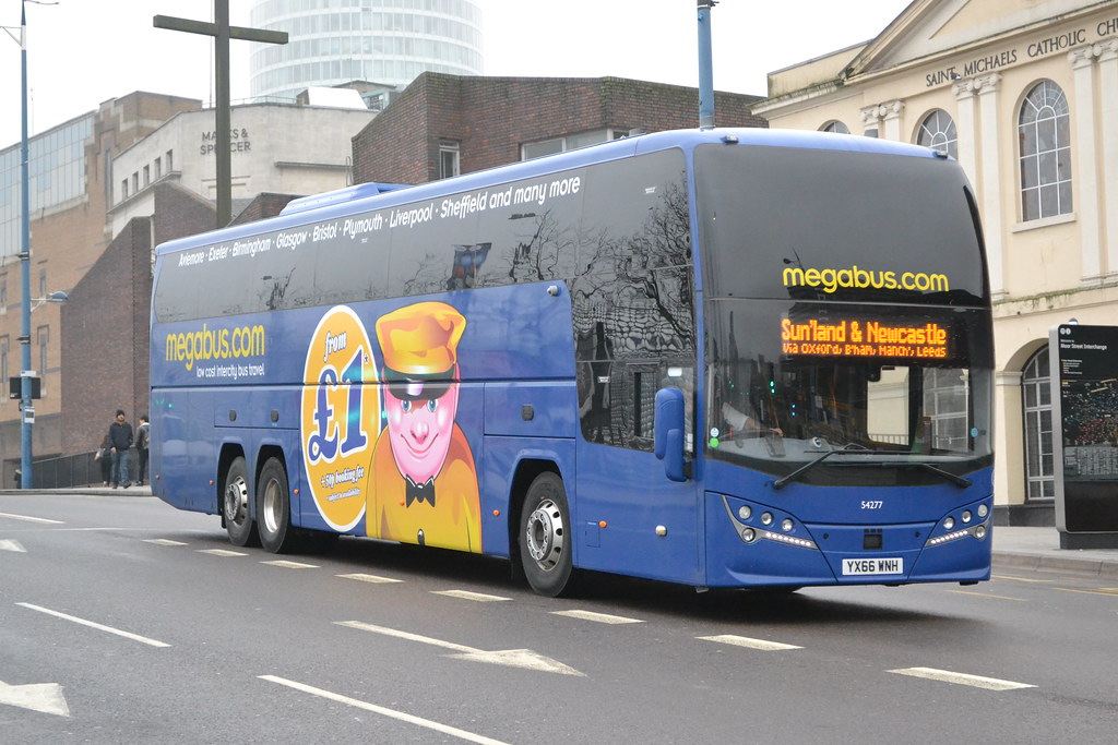 Stagecoach Megabus 54277 YX66WNH Seen in Birmingham 17th J… Flickr