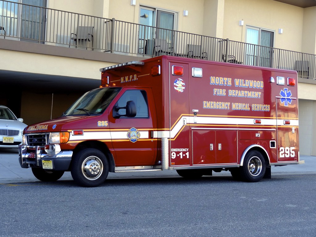 NWFD Ambulance 295 North Wildwood Fire Dept. Ford/Horton Aaron Mott