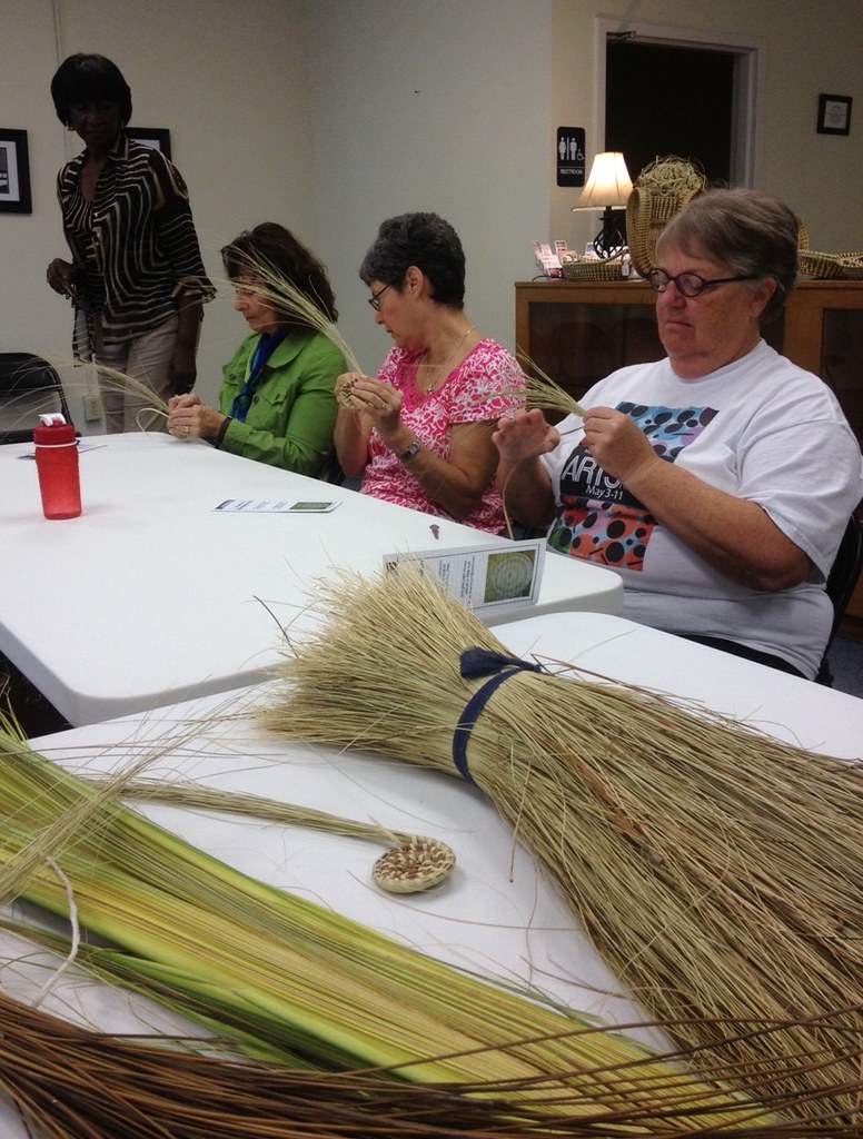 Sweetgrass Basket Weaving w/ Sarah Hammond Sep 2013 Flickr
