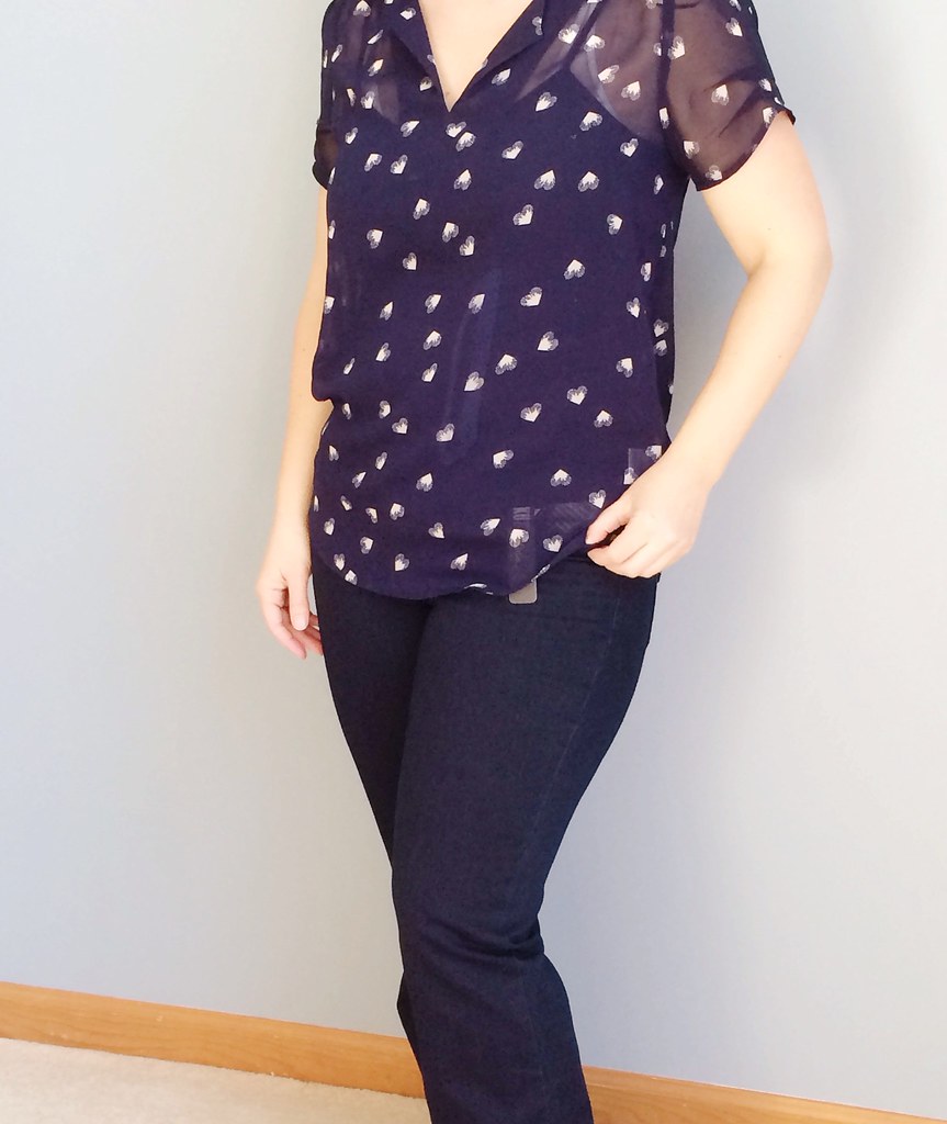 Stitch Fix Blouse and Jeans Daniel Rainn Kieraly Heart Pri… Flickr