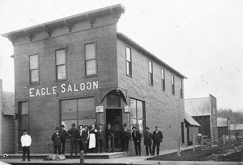 1909 Eagle Saloon J B Mallow Tavern History of Wabeno Wisconsin Flickr