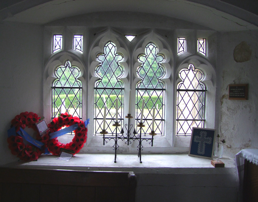 window and wreathes St Nicholas, Rawreth, Essex Leaving Ra… Flickr