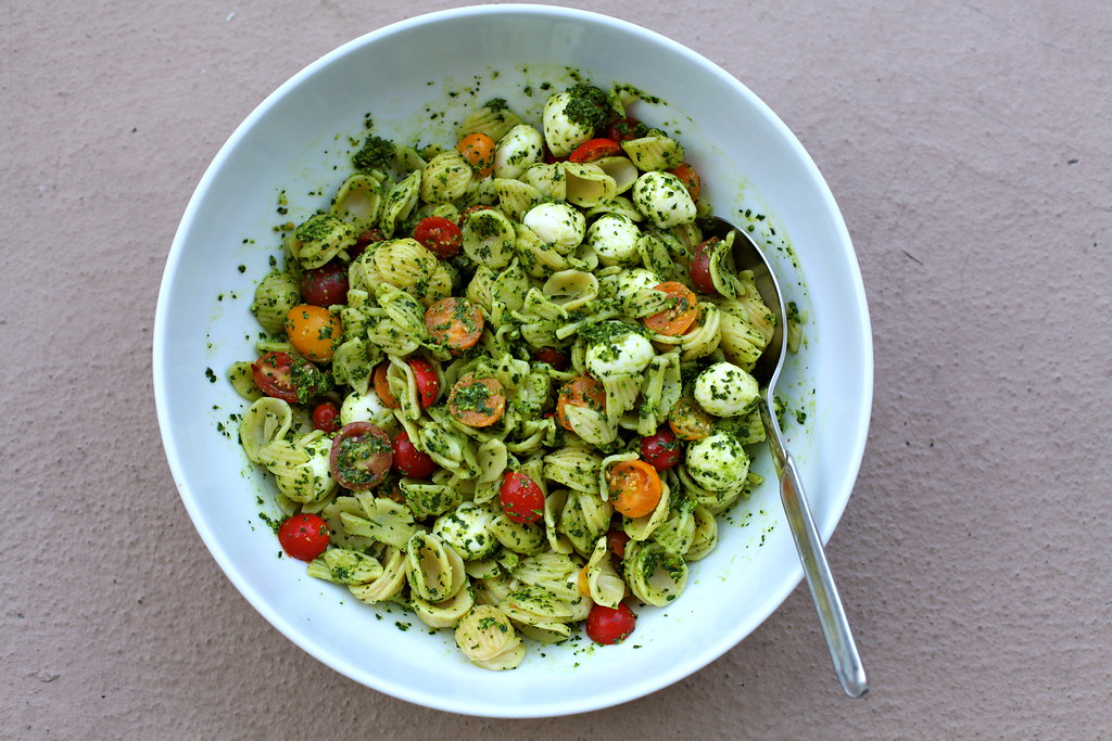 KaleBasil Pesto Pasta Salad kristin thekitchensink Flickr