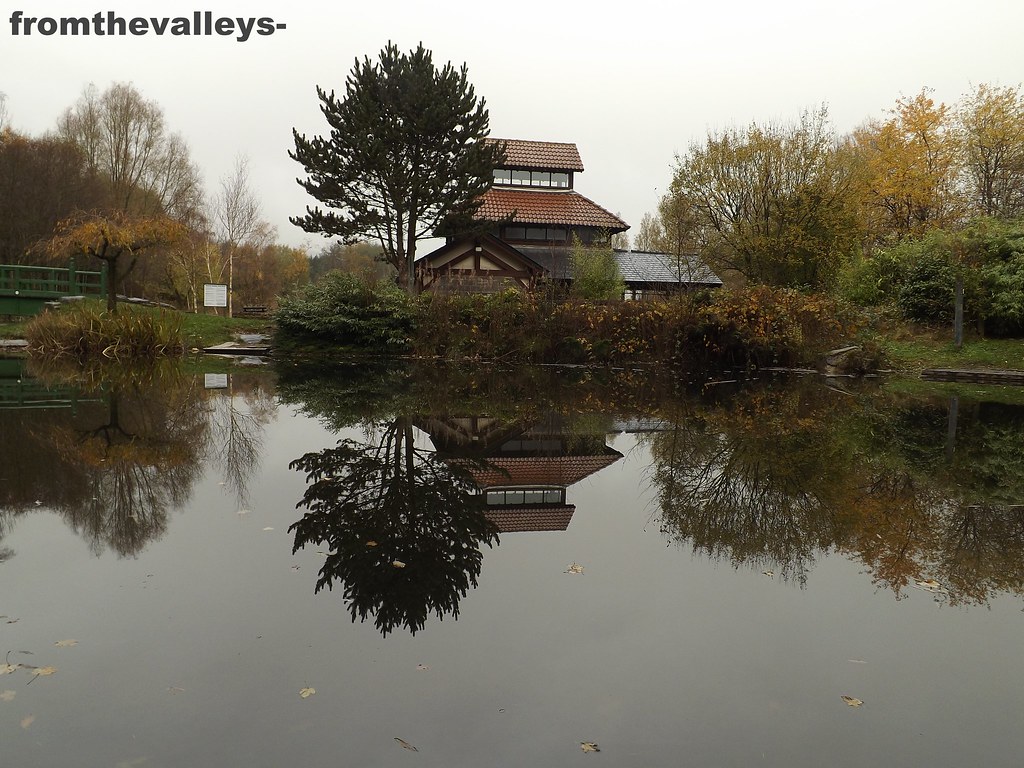 Ebbw Vale Festival Park The Japanese style café and bridge… Flickr