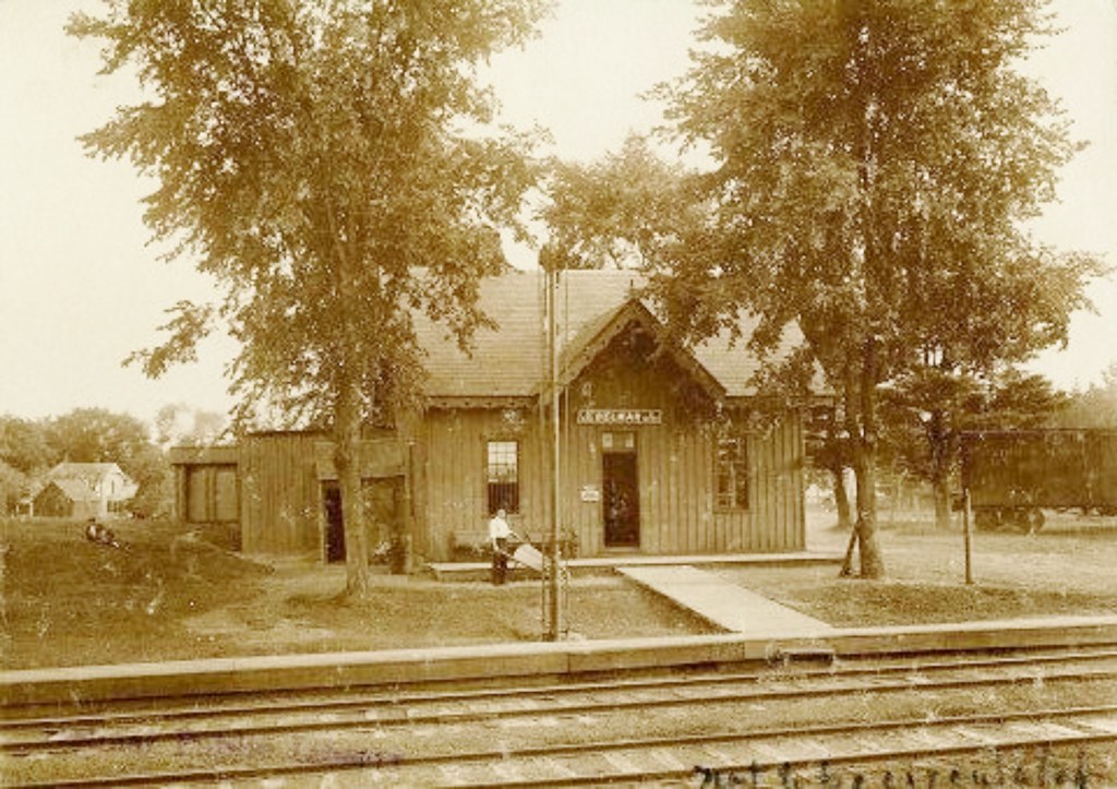 d& H and A&S railroad station delmar albany ny early 1900s… Flickr