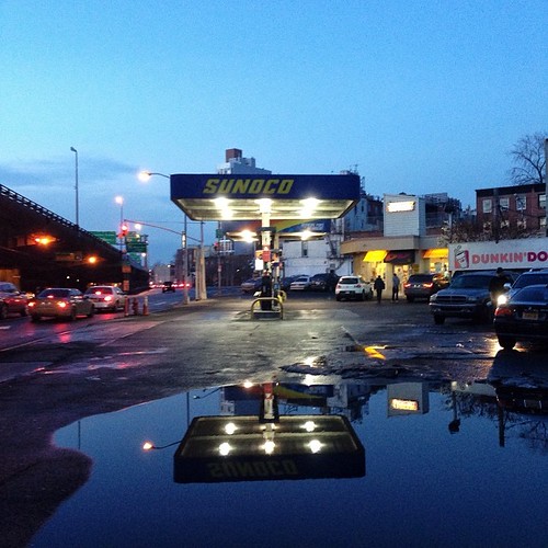 gas station Brooklyn, NY Daniel Krieger Flickr