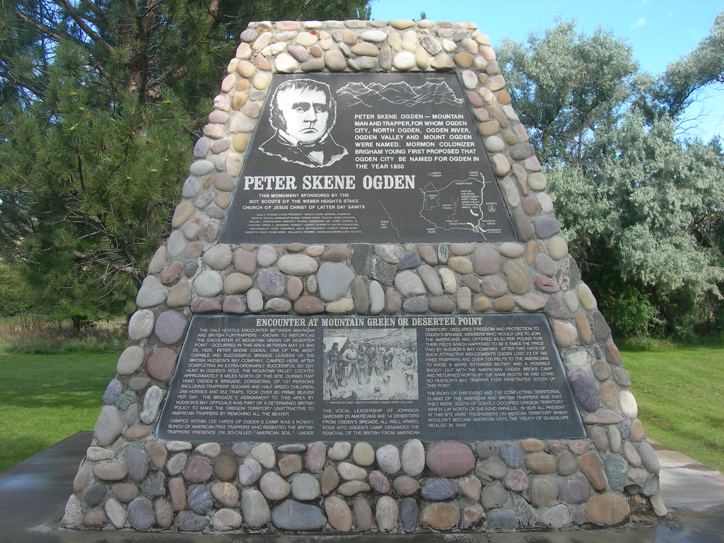 Peter Skene Ogden Monument Rest area on I 84 near … Flickr