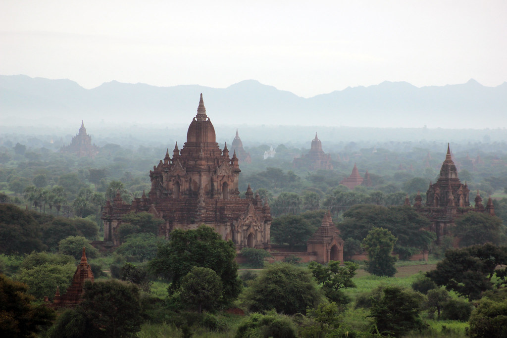 Bagan Temples Mystic temples of Bagan, just before sunrise… Flickr