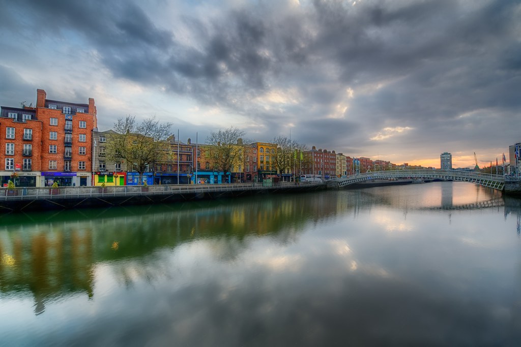 Sunrise in Dublin Dublin, Ireland from nomadicpursuits.c… Jim Nix