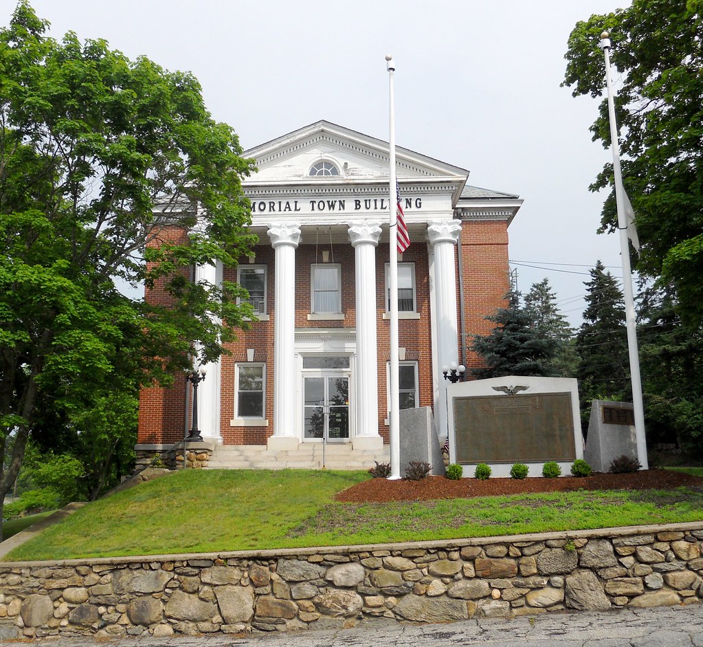North Smithfield Town Hall Look Up, America! Flickr