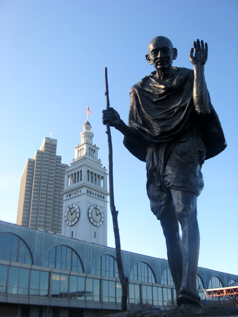 San Francisco Gandhi statue Rob Flickr