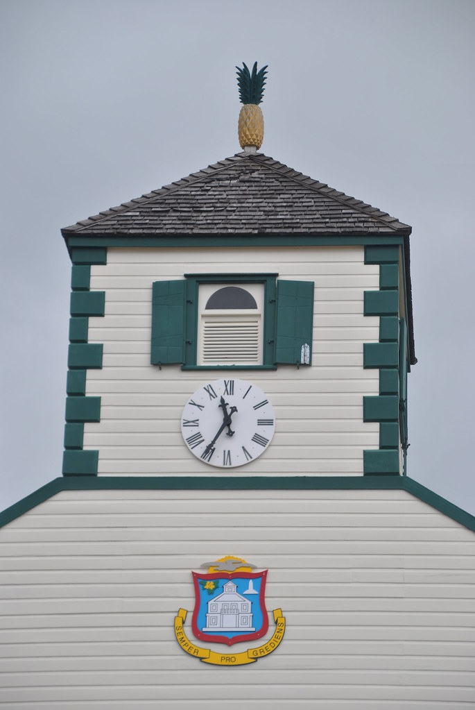 Court House tower St. Martin Philipsburg, Dutch West Indie… Flickr