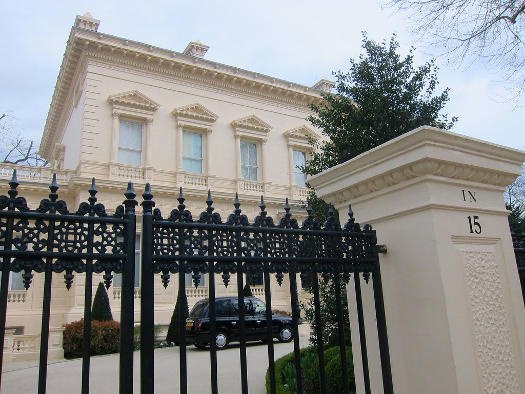 15 Kensington Palace Gardens It went on the market in 2015… Flickr