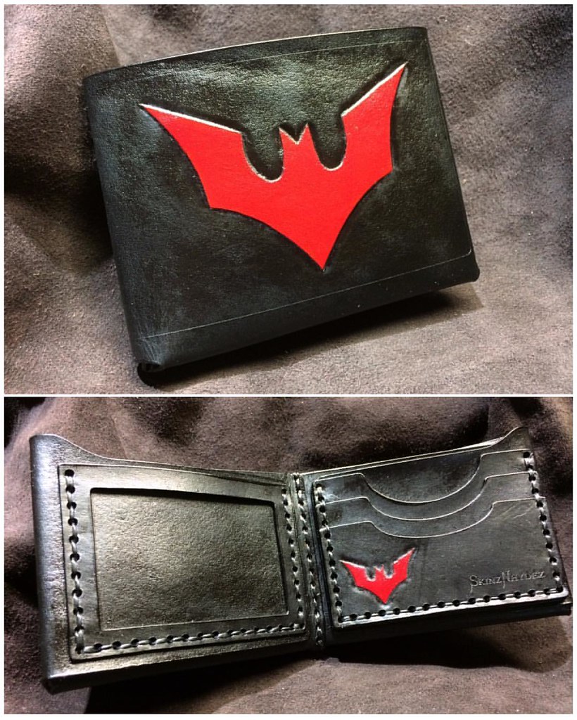 Leather batman beyond wallet. Available in my etsy shop. L… Flickr