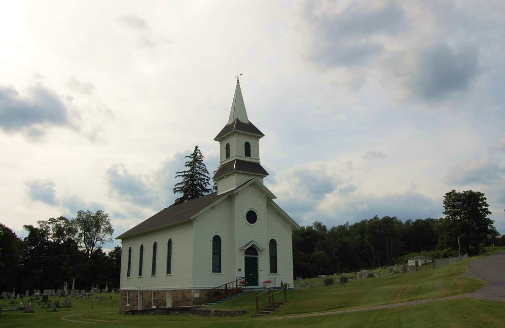 Old Welsh Church Town of Nelson, NY Another view of the … Flickr