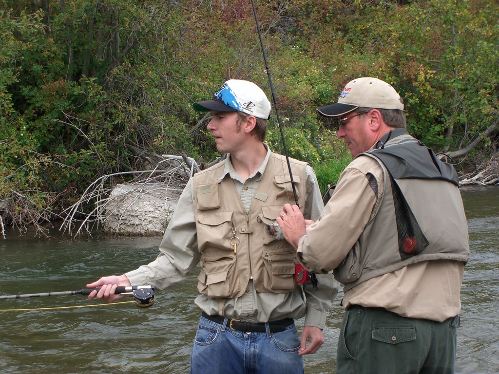 Andrew & Steve, Fly Fishing MT Steve Sego Flickr