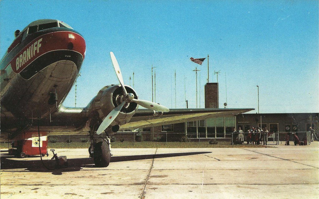 Burlington, Iowa, Airport, Terminal, Braniff Airways Flickr