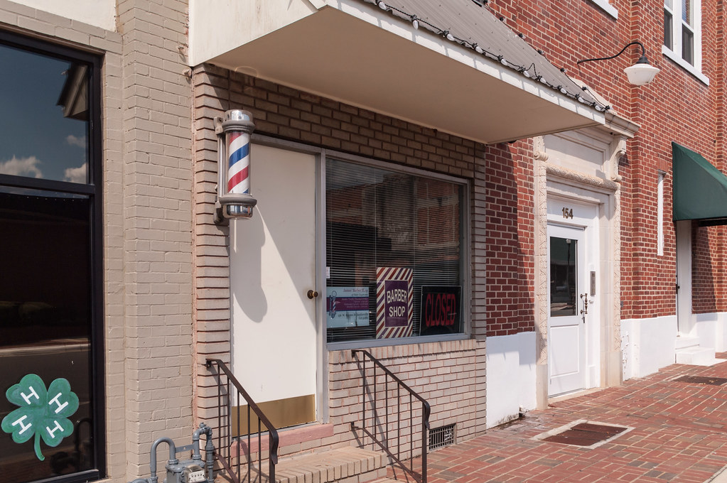 Barber Shop Barber Shop in Sandersville, jwcjr Flickr