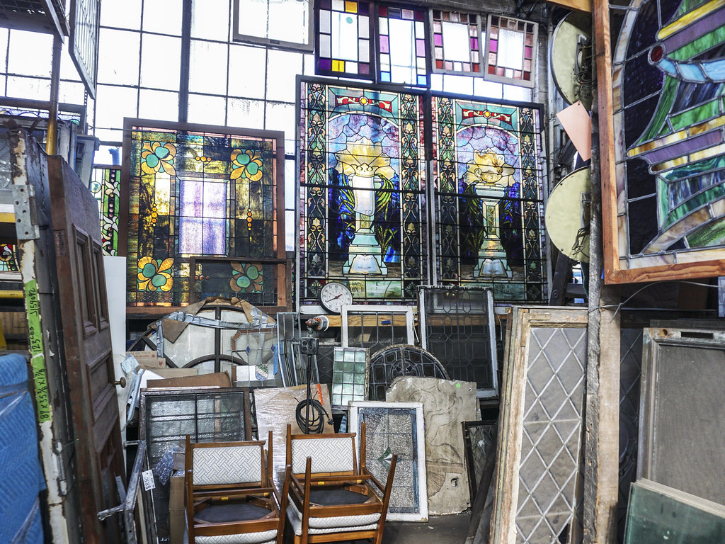 Waiting for the next life stained glass in Scranton, PA Flickr