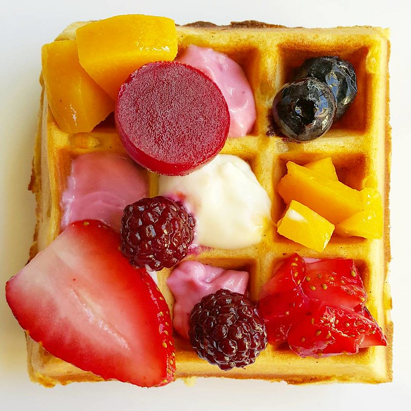 Crunchy and fluffy Belgian waffles hopes.dreams.aspirations