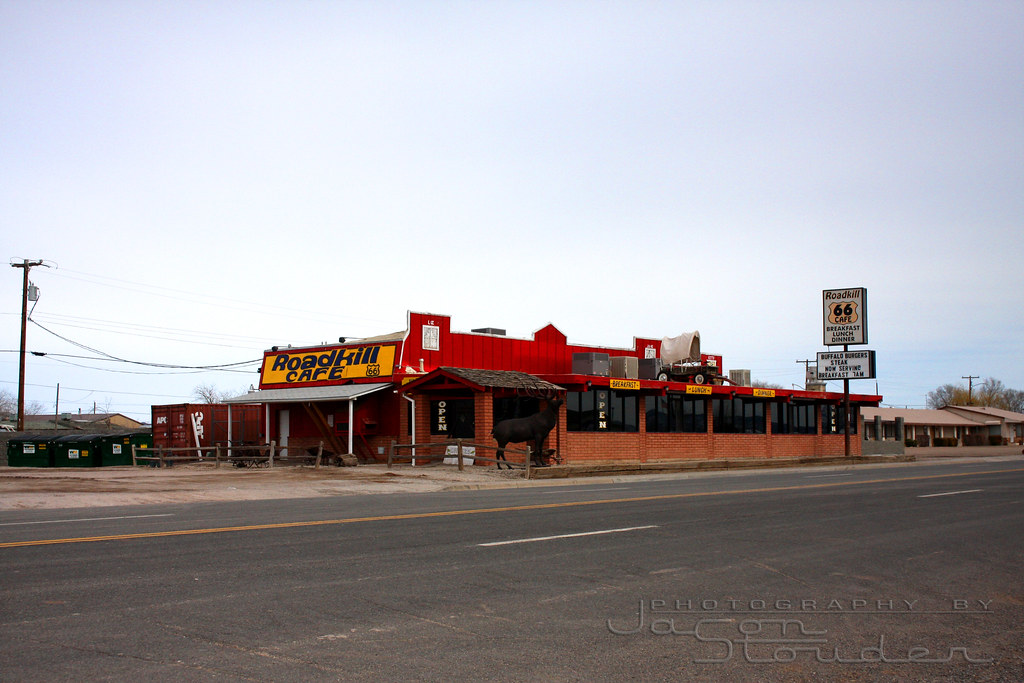 Roadkill Cafe, Seligman, AZ 1badgmc Flickr