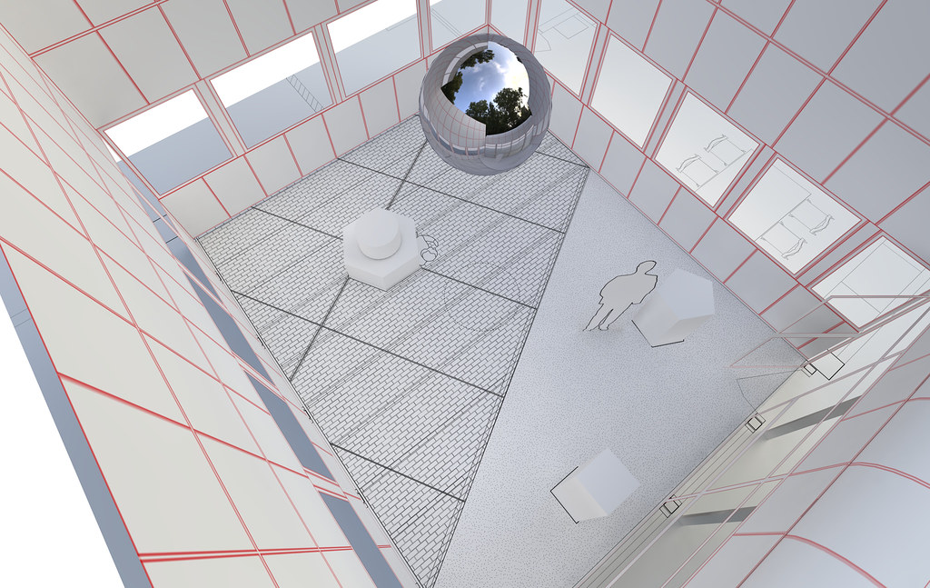 ATRIUM Tumba Gymnasium Project for an inner courtyard in… Flickr