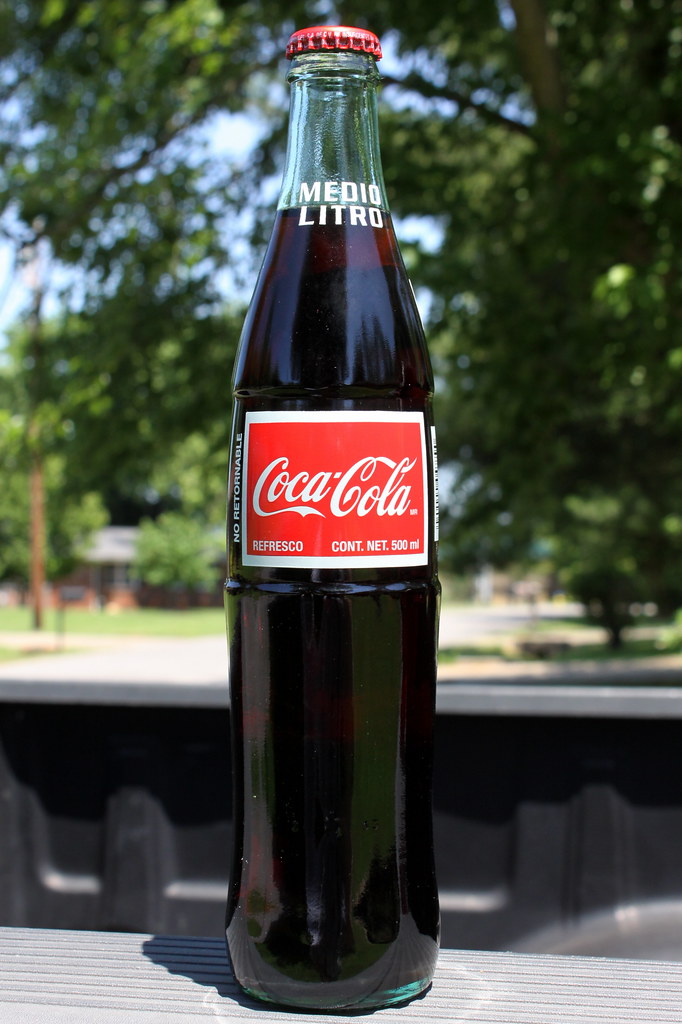 Mexican Coke Bottle Medio Litro (Half Liter) Around here, … Flickr