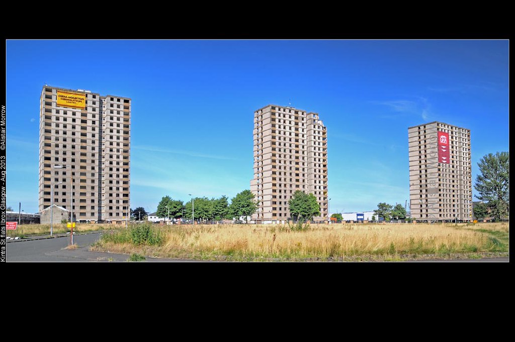 Coming Down Iona Court, Kintra Street, Ibrox, Glasgow; in … Flickr