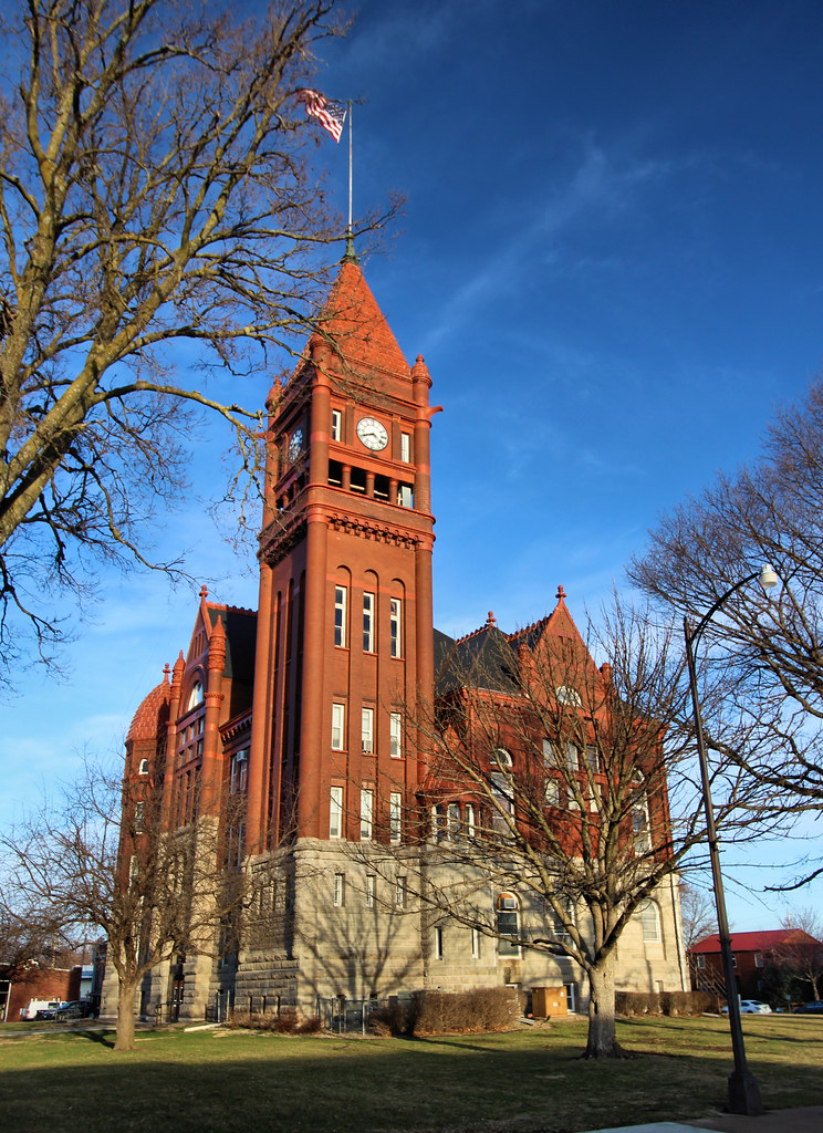 Montgomery County Courthouse Red Oak, IA My mother worke… Flickr