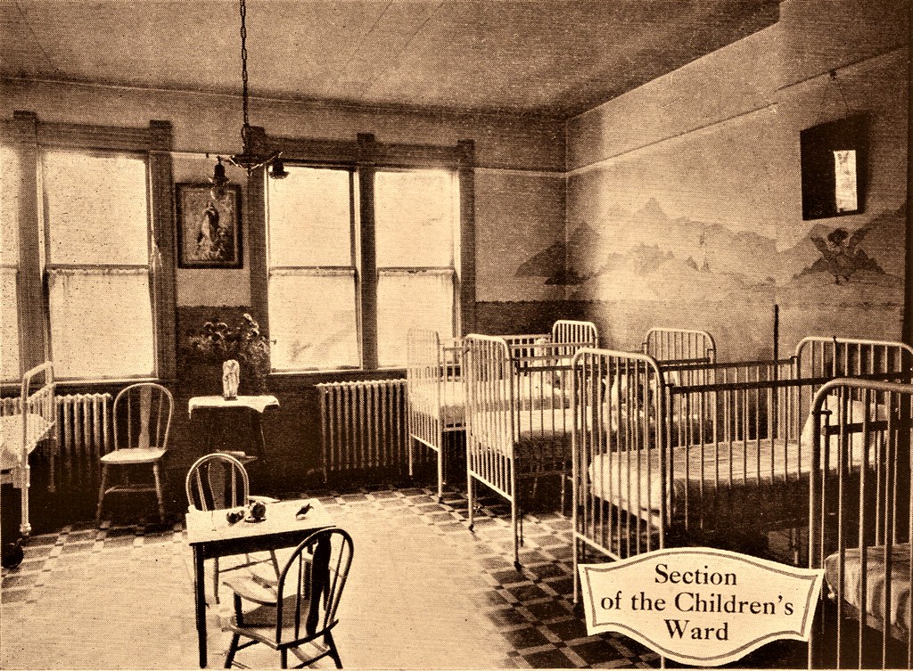 Saint Alphonsus Hospital Pediatrics Ward in 1900's Boise, … Flickr