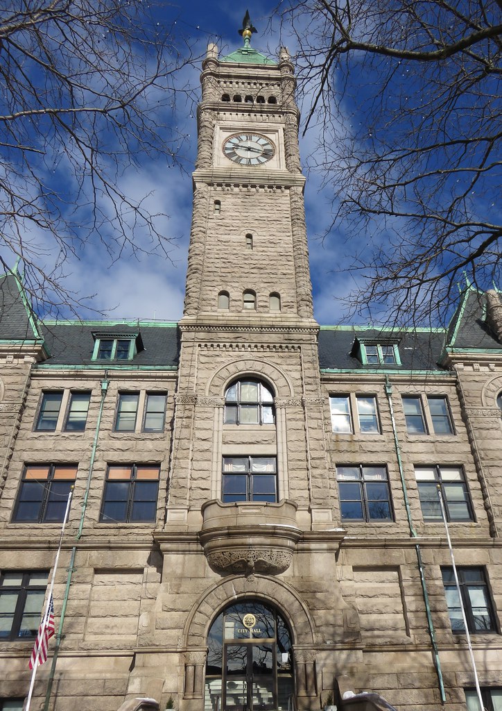 Lowell, Massachusetts City Hall Detail Built in 1893, this… Flickr