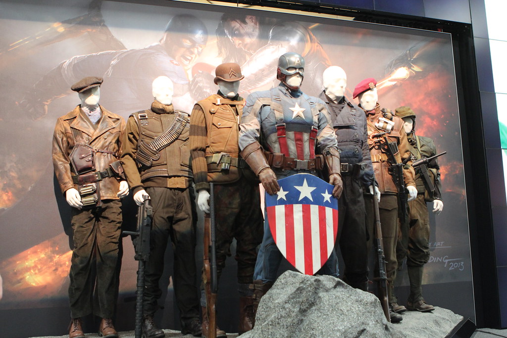 Captain America and the Howling Commandos costumes. Flickr
