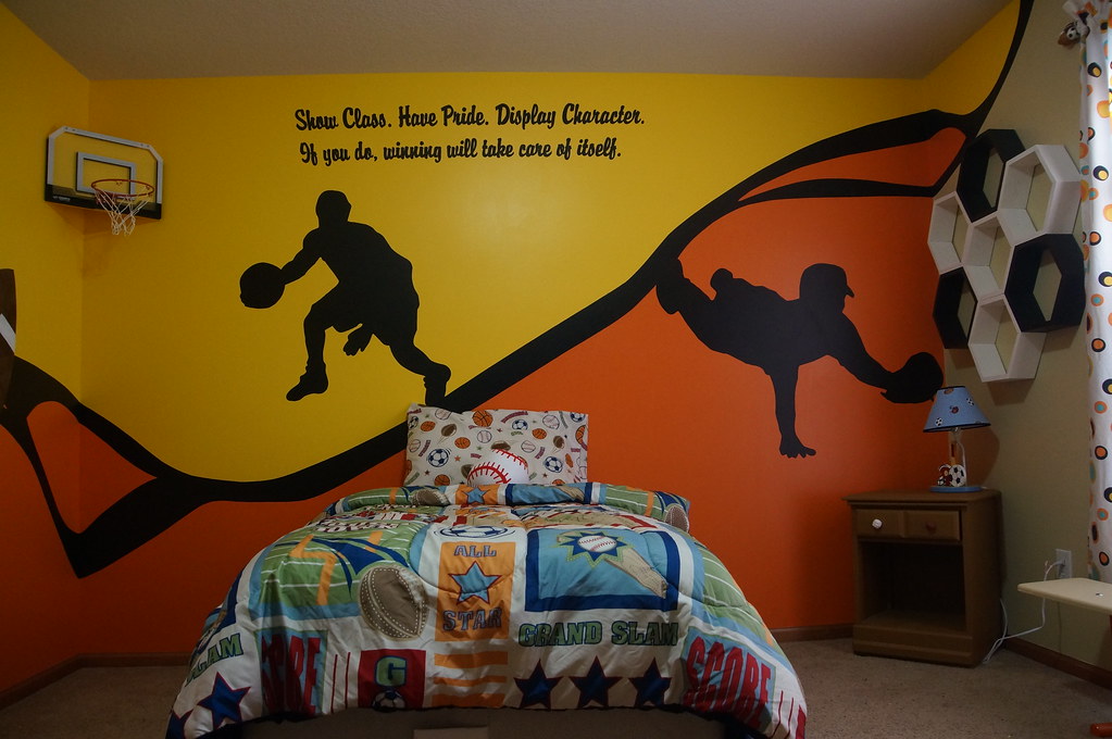 Sports Themed Bedroom for Kids a photo on Flickriver