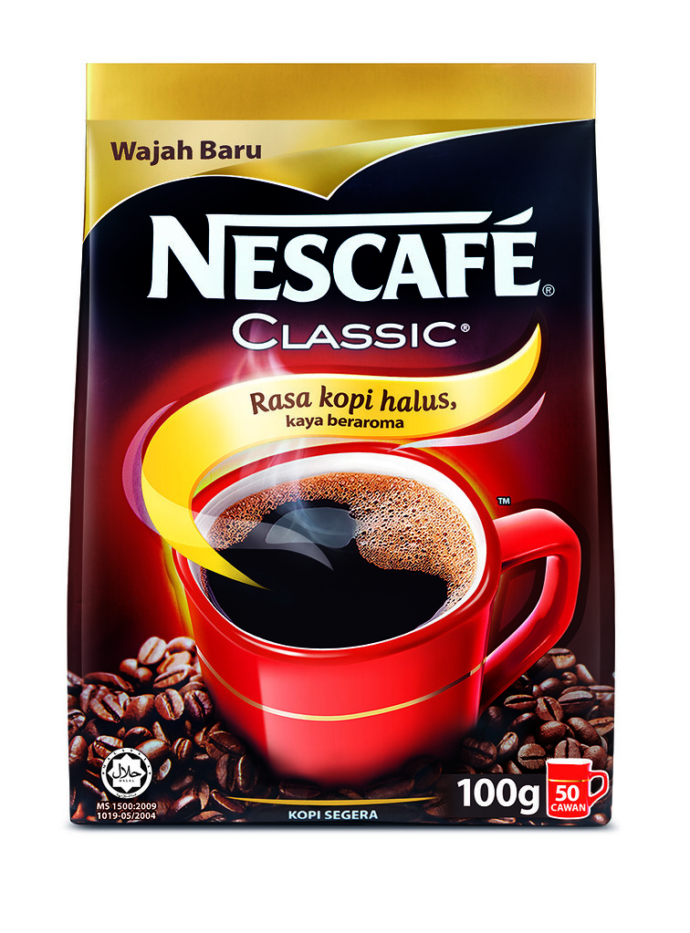 Nescafé classic Halal Nescafé classic produced in Malaysia… Nestlé