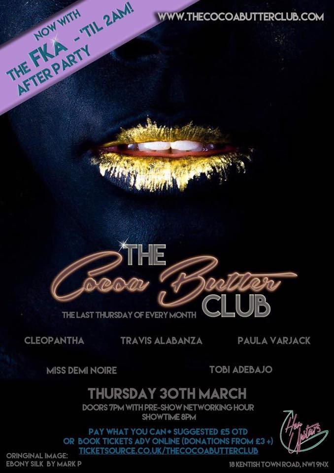 The Cocoa Butter Club A spirited soirée to celebrate perfo… Flickr